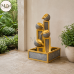 Golden Pots Indoor Water Fountain - Image 2
