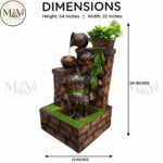 Double Corner flowing fountain - Image 5