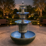 Elegant 3-Tier Indoor & Outdoor Water Fountain