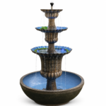 Elegant 3-Tier Indoor & Outdoor Water Fountain - Image 8