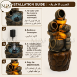 Small Matki Pot Fountain - Image 3