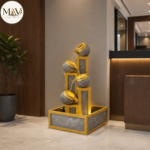 Golden Pots Indoor Water Fountain