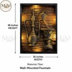 Heritage Single Surai Wall Fountain - Image 4