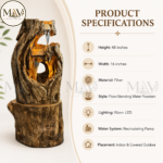 Wooden natural fountain - Image 6