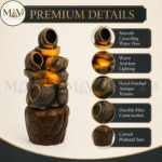 Small Matki Pot Fountain - Image 6
