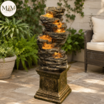 New Rock Waterfall Fountain