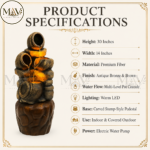 Small Matki Pot Fountain - Image 4