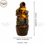 Small Matki Pot Fountain - Image 5