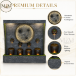 4 Matki With Moon Fountain - Image 6