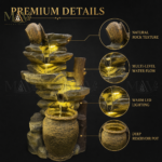 Rock wood fountain - Image 4