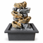 Rock & Driftwood Cascade Tabletop Fiber Fountain - Image 7