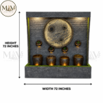 4 Matki With Moon Fountain - Image 5