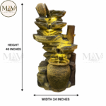 Rock wood fountain - Image 5