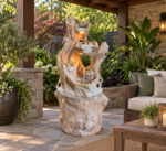 Ivory Woodland Driftwood Cascade Fountain - Image 8